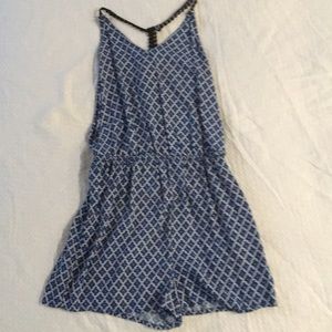 Romper Blue Women